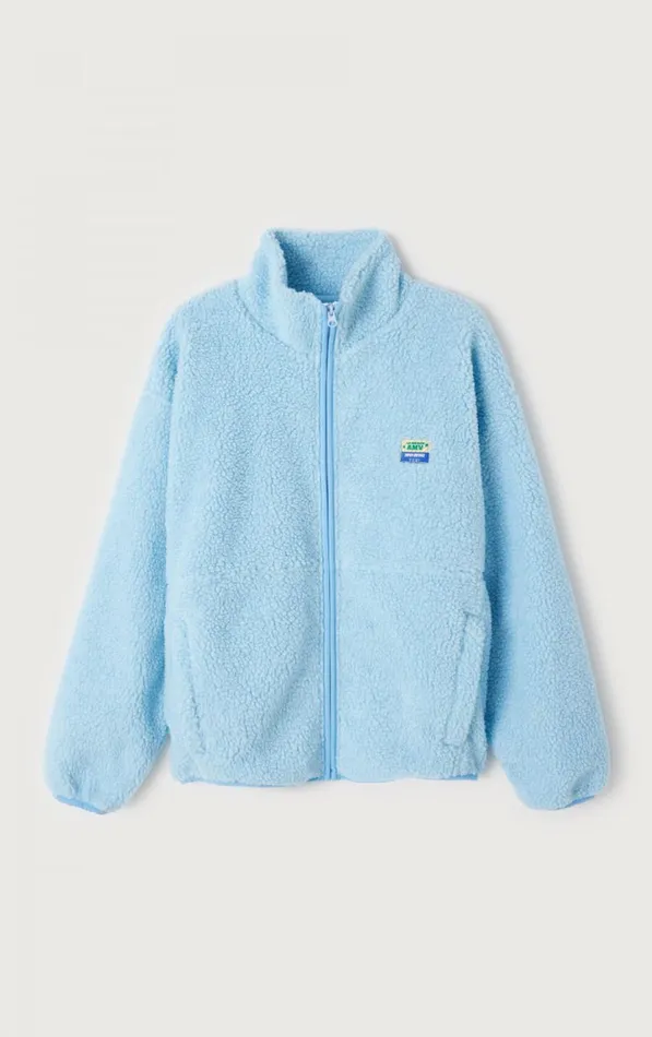 Jacket Hoktown Polar Blue Women American Vintage Jackets and Blazers