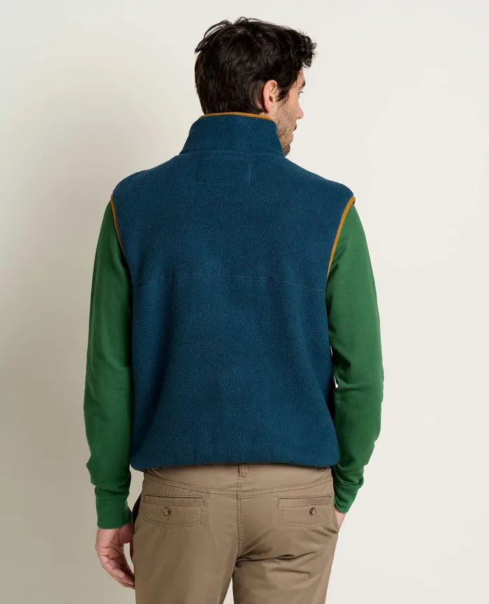 Jackets and Layers ToadandCo Men8217s Men8217s Campo Fleece Vest Midnight