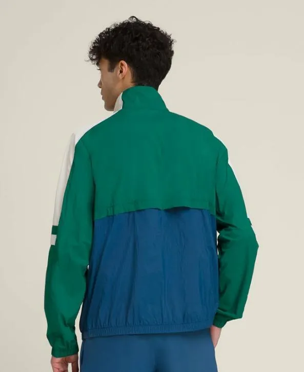 Jackets and Vests Men Wilson Serve Up Jacket Club Green