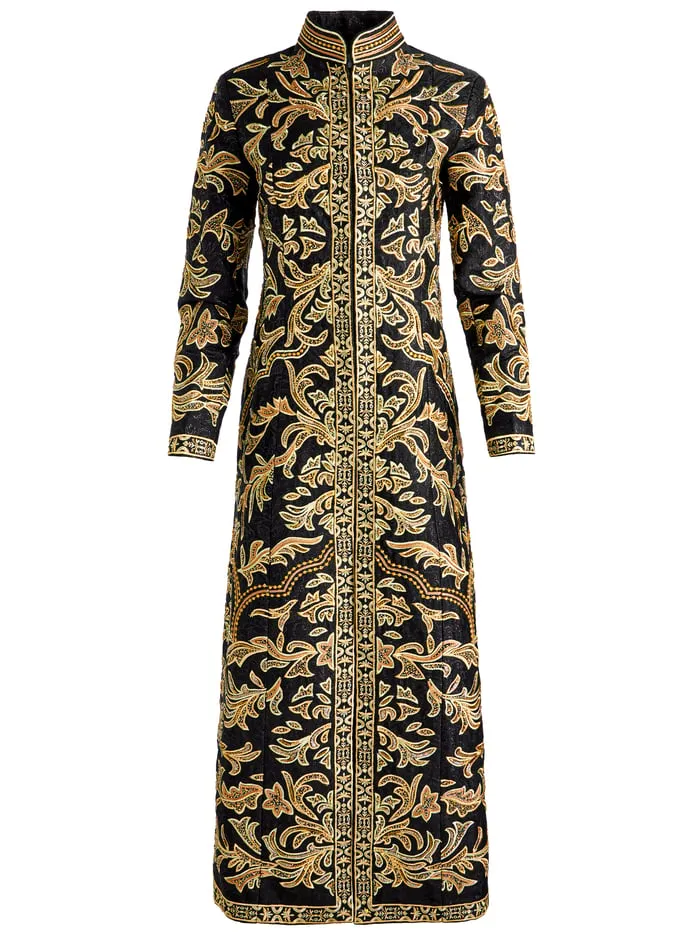Jackets Coats Women Alice Olivia Thomas Embellished Coat Blackgold