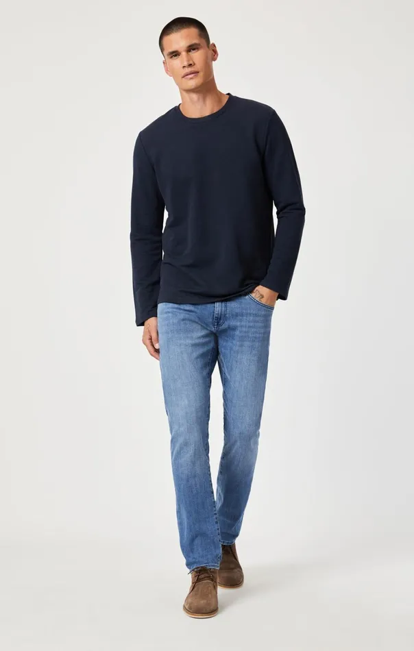 Jake Slim Leg In Blue Stone Williamsburg Men Mavi Jeans Denim