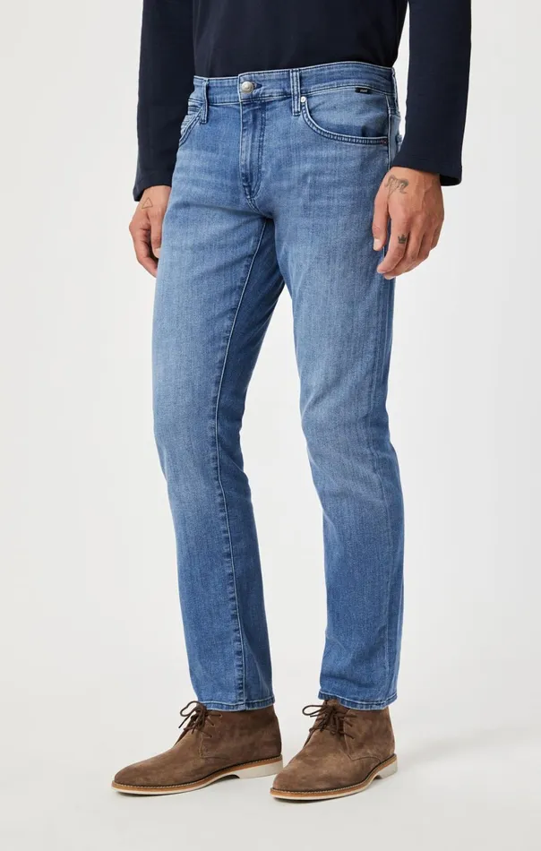 Jake Slim Leg In Blue Stone Williamsburg Men Mavi Jeans Denim Jake Slim Leg In Blue Stone Williamsburg Men Mavi Jeans Denim