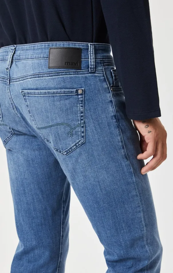 Jake Slim Leg In Blue Stone Williamsburg Men Mavi Jeans Denim Jake Slim Leg In Blue Stone Williamsburg Men Mavi Jeans Denim