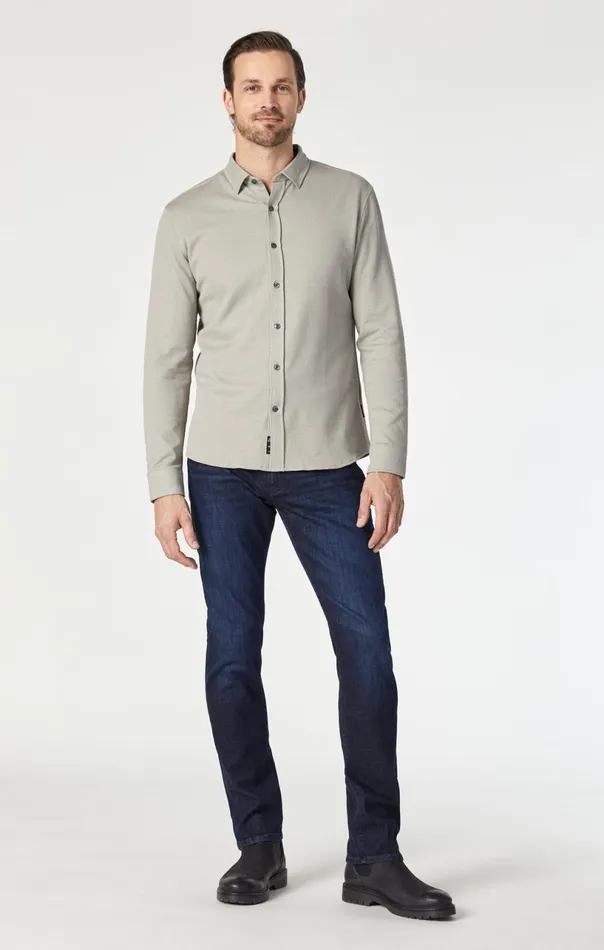 Jake Slim Leg In Midnight Sky Feather Blue Men Mavi Jeans Denim