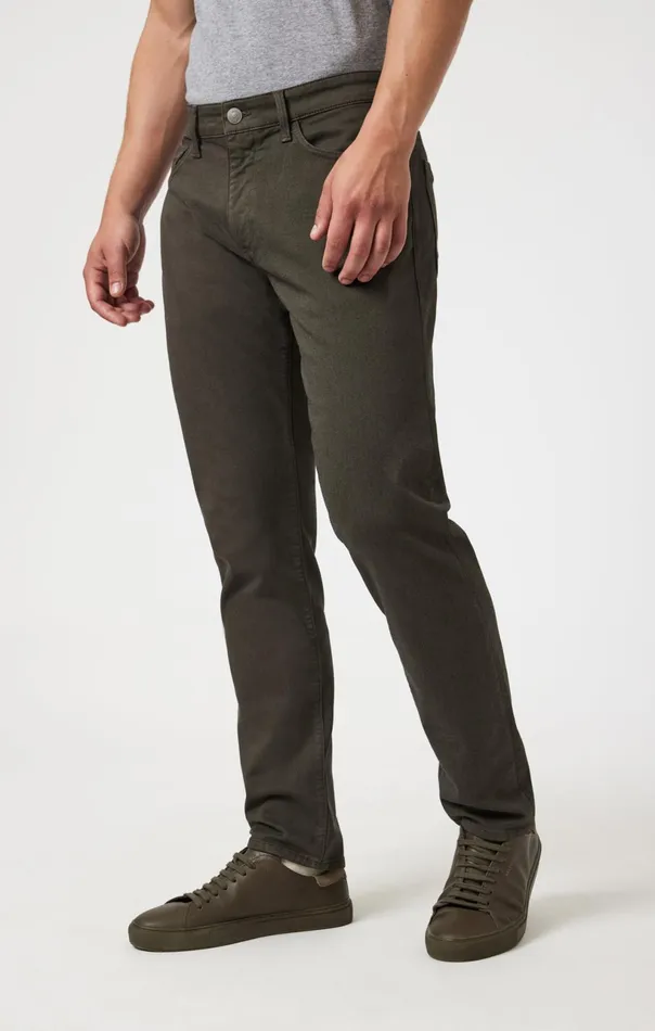 Jake Slim Leg In Military Active Comfort Men Mavi Jeans Denim Jake Slim Leg In Military Active Comfort Men Mavi Jeans Denim