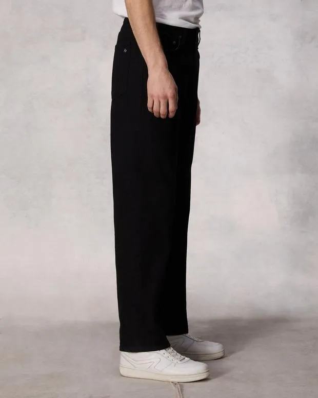 Jeans Men Rag and Bone Fit 4 Straight Fit Jean Authentic Stretch Denim Black