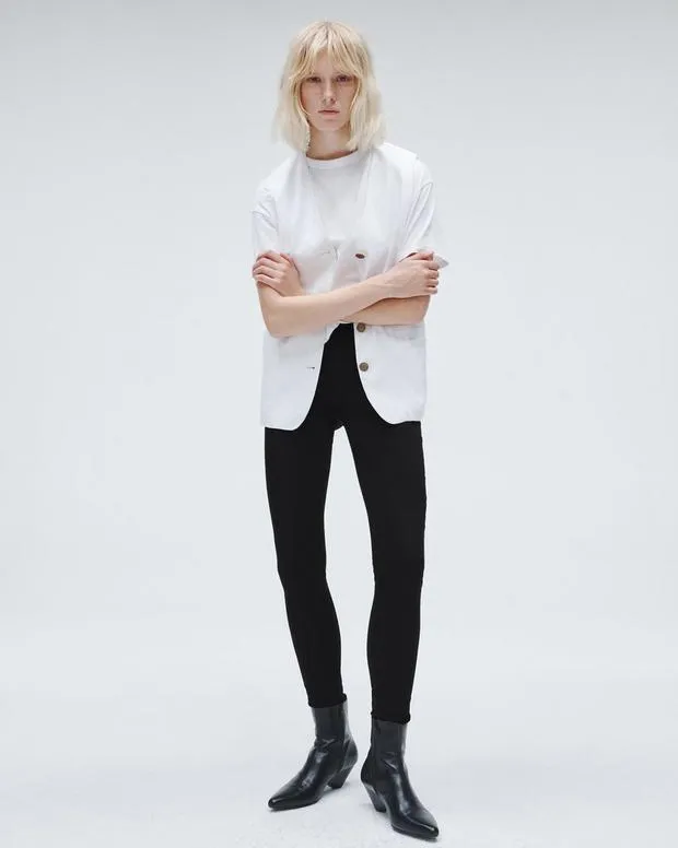 Jeans Women Rag and Bone Flexi Nina Skinny Jean Flexi Smooth and Sculpt Denim Black Jeans Women Rag and Bone Flexi Nina Skinny Jean Flexi Smooth and Sculpt Denim Black