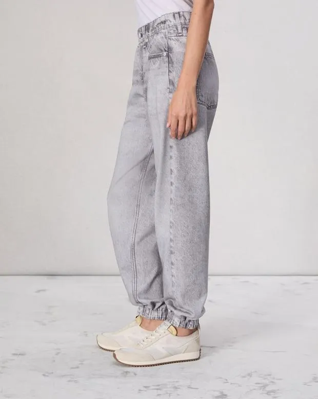 Jeans Women Rag and Bone Miramar Terry Jogger Pant Cotton Terry Icygrey
