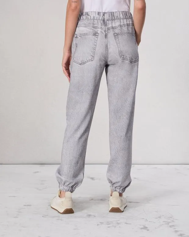 Jeans Women Rag and Bone Miramar Terry Jogger Pant Cotton Terry Icygrey
