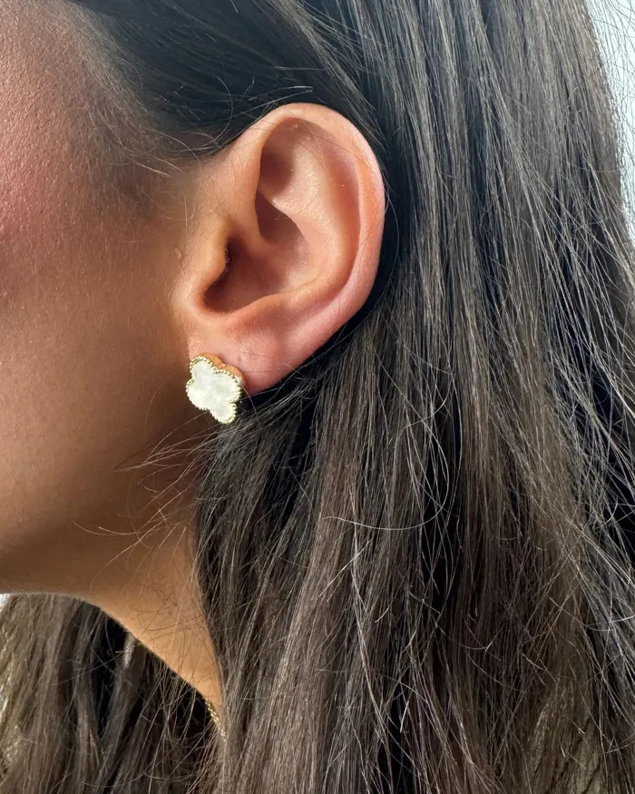 Jewellery EARRING 8211 GALIANA WHITE NOVO Shoes Women Jewellery EARRING 8211 GALIANA WHITE NOVO Shoes Women