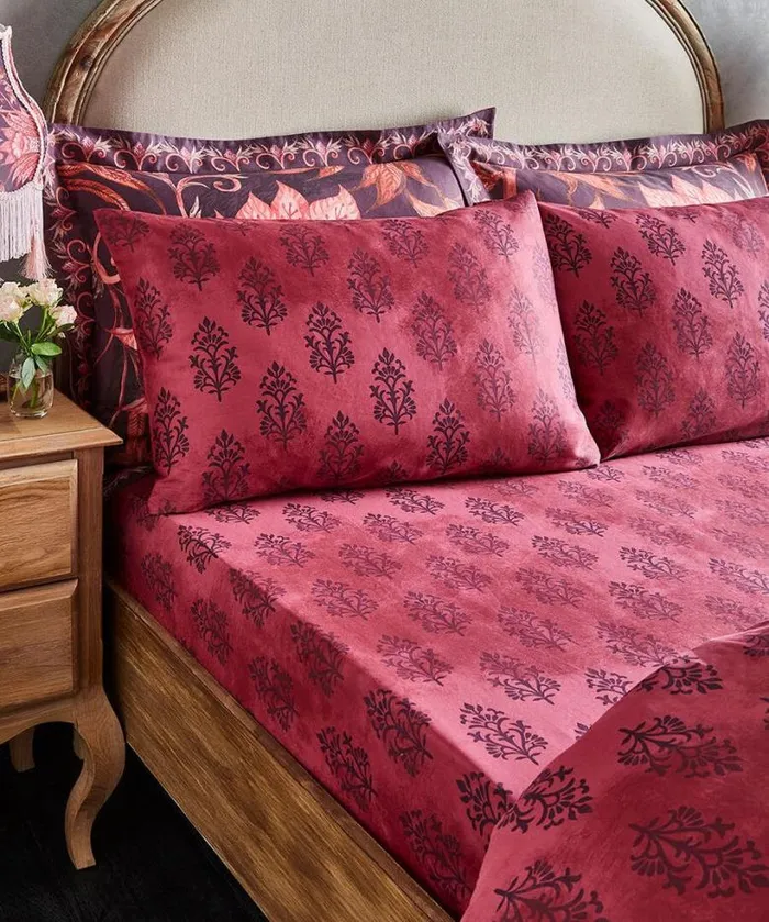 Joe Browns Bedding Homeware Bohemian Bloom Matching Bedding Purple