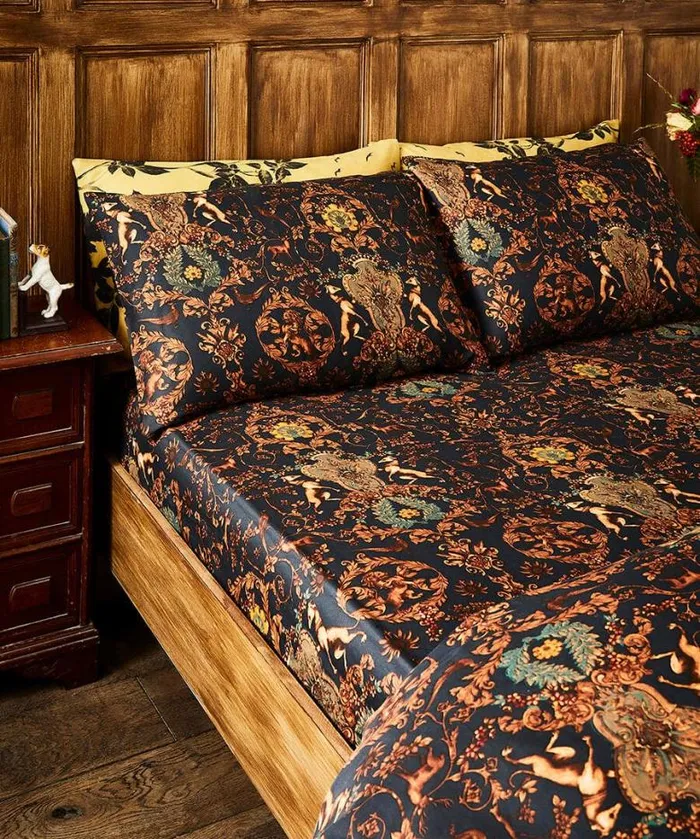Joe Browns Bedding Homeware Secret Forest Matching Bedding Black