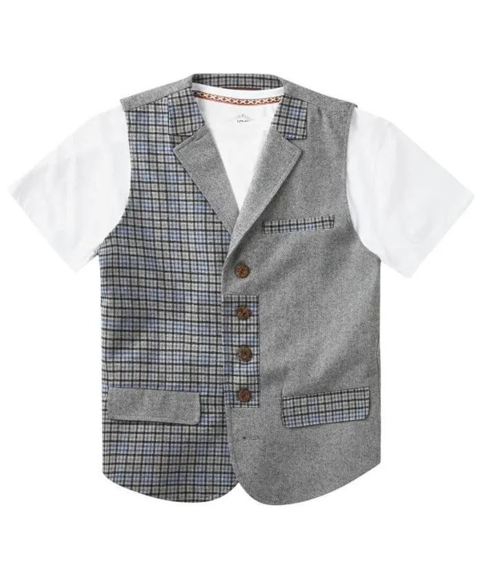 Joe Browns Coats and Jackets Men Paired To Perfection Waistcoat Grey Joe Browns Coats and Jackets Men Paired To Perfection Waistcoat Grey