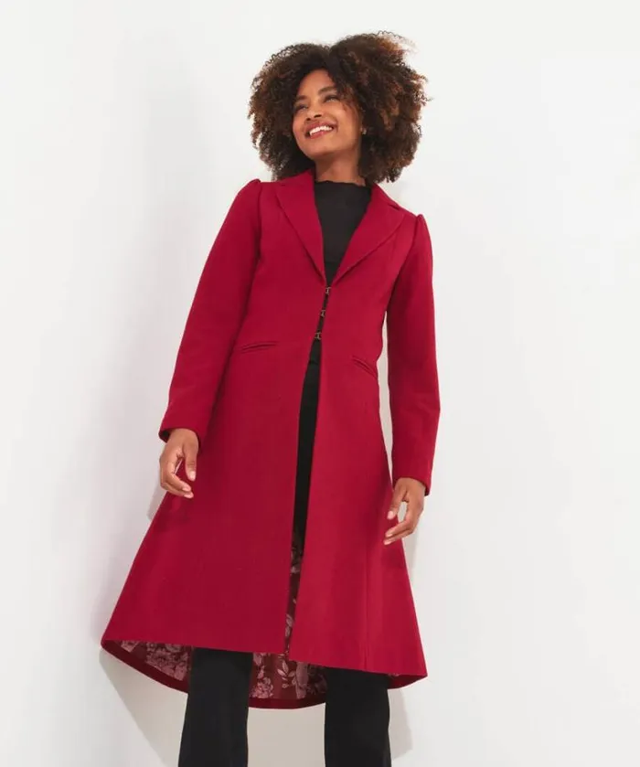 Joe Browns Coats and Jackets Women Oh So Sophisticated Coat Red