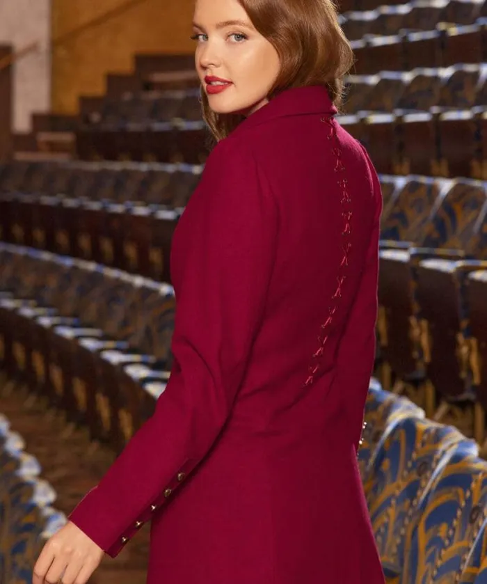 Joe Browns Coats and Jackets Women Oh So Sophisticated Coat Red Joe Browns Coats and Jackets Women Oh So Sophisticated Coat Red