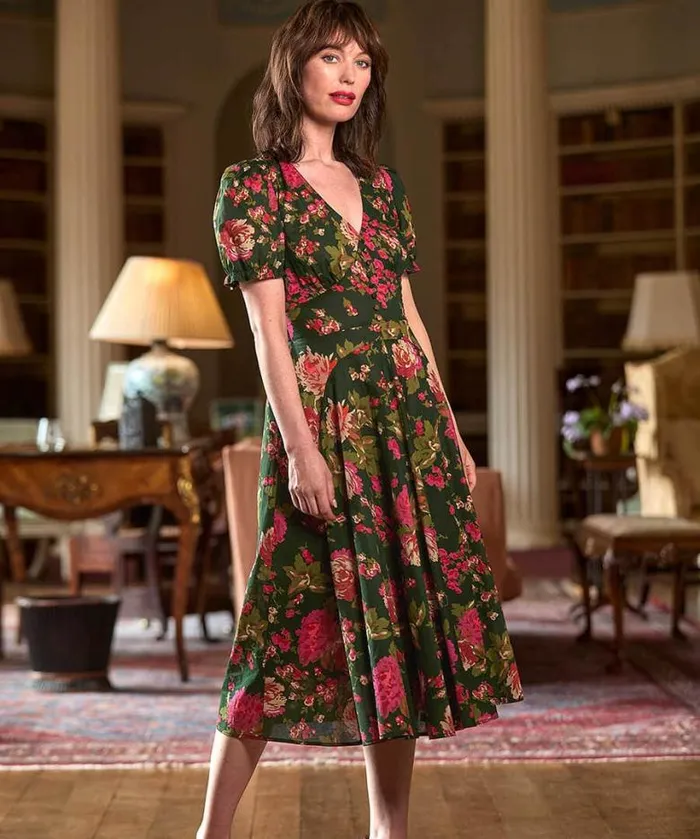 Joe Browns Dresses Women Vintage Dreams Dress Green Joe Browns Dresses Women Vintage Dreams Dress Green