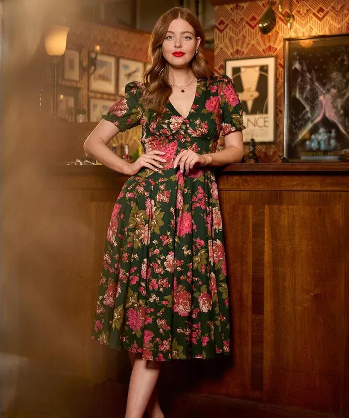 Joe Browns Dresses Women Vintage Dreams Dress Green Joe Browns Dresses Women Vintage Dreams Dress Green