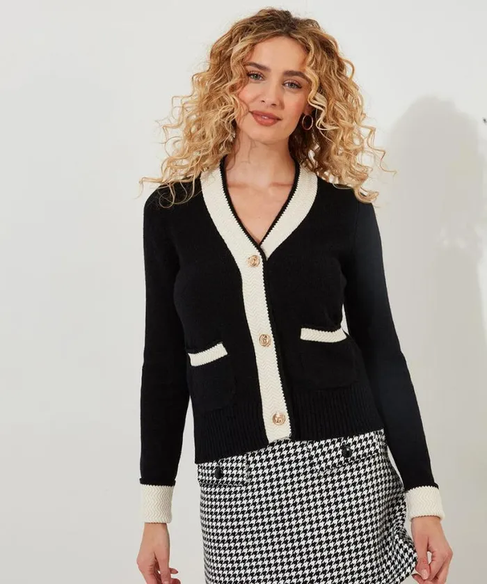 Joe Browns Knitwear and Cardigans Women Suzie Vintage Cardigan Black