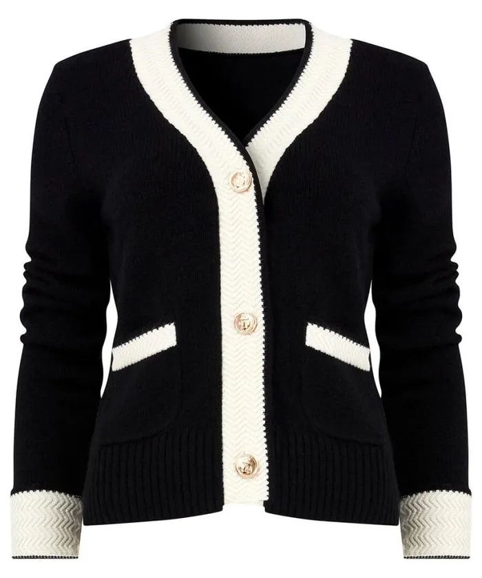 Joe Browns Knitwear and Cardigans Women Suzie Vintage Cardigan Black Joe Browns Knitwear and Cardigans Women Suzie Vintage Cardigan Black
