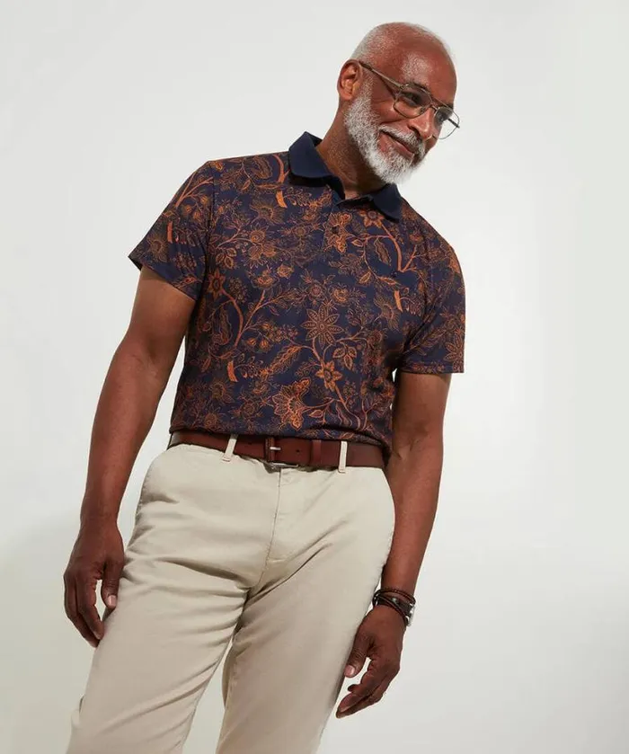 Joe Browns TShirts and Tops Men Keeping It Cool Polo Shirt Blue