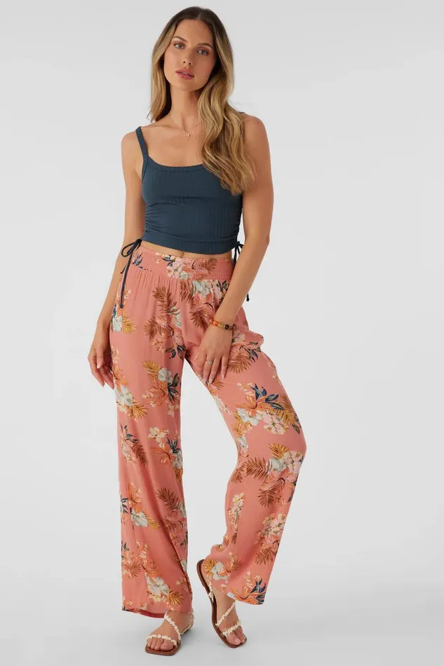 JONIE PUNTA TROPICAL BEACH PANTS Canyon Clay Women O039NEILL Collections