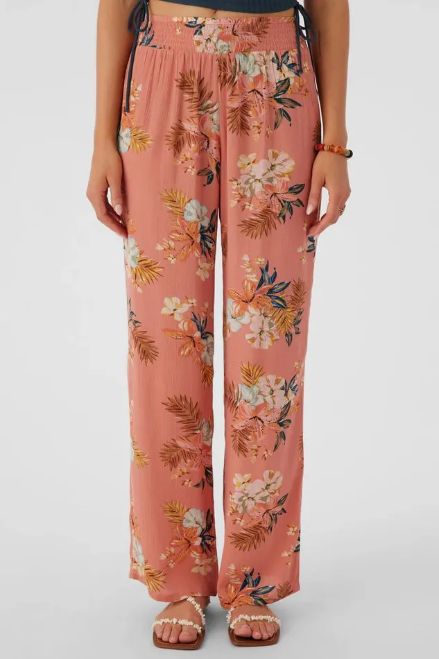 JONIE PUNTA TROPICAL BEACH PANTS Canyon Clay Women O039NEILL Collections