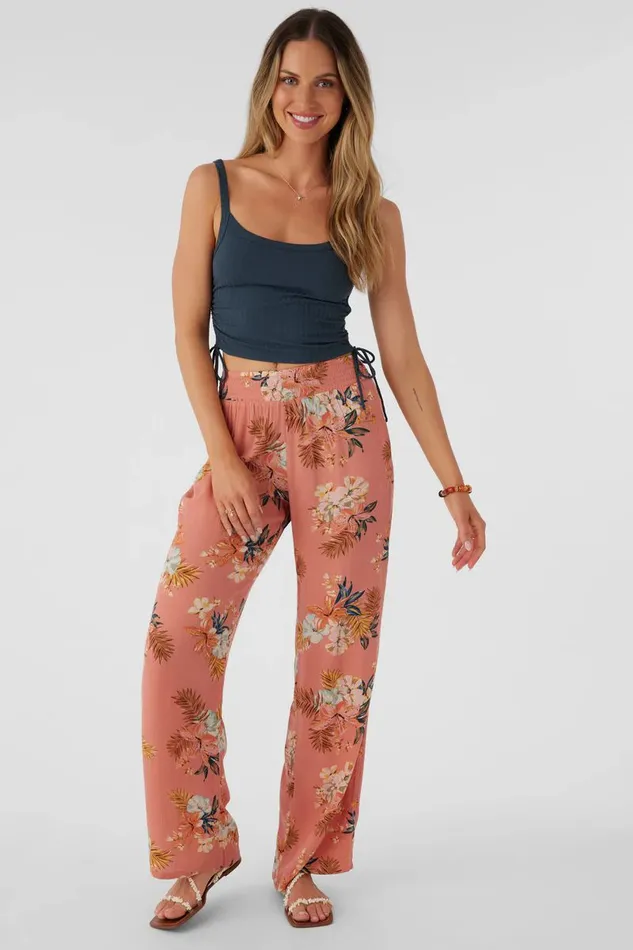 JONIE PUNTA TROPICAL BEACH PANTS Canyon Clay Women O039NEILL Collections
