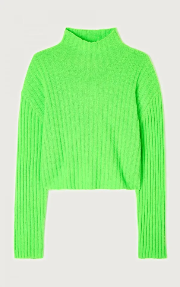 Jumper Falyday Flashy Green Women American Vintage Jumpers and Cardigans Jumper Falyday Flashy Green Women American Vintage Jumpers and Cardigans
