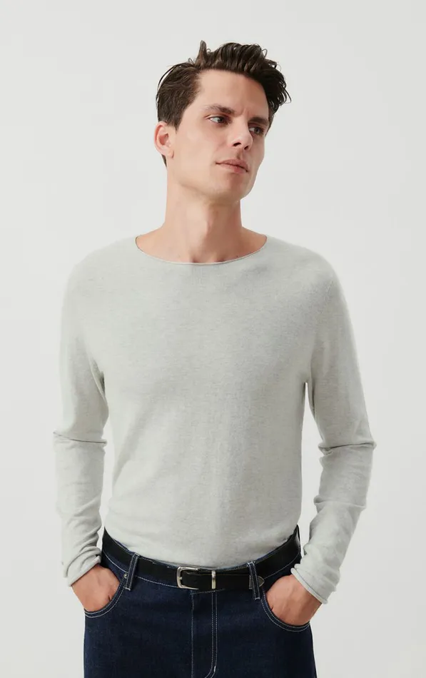 Jumper Marcel Polar Melange Men American Vintage Jumpers and Cardigans