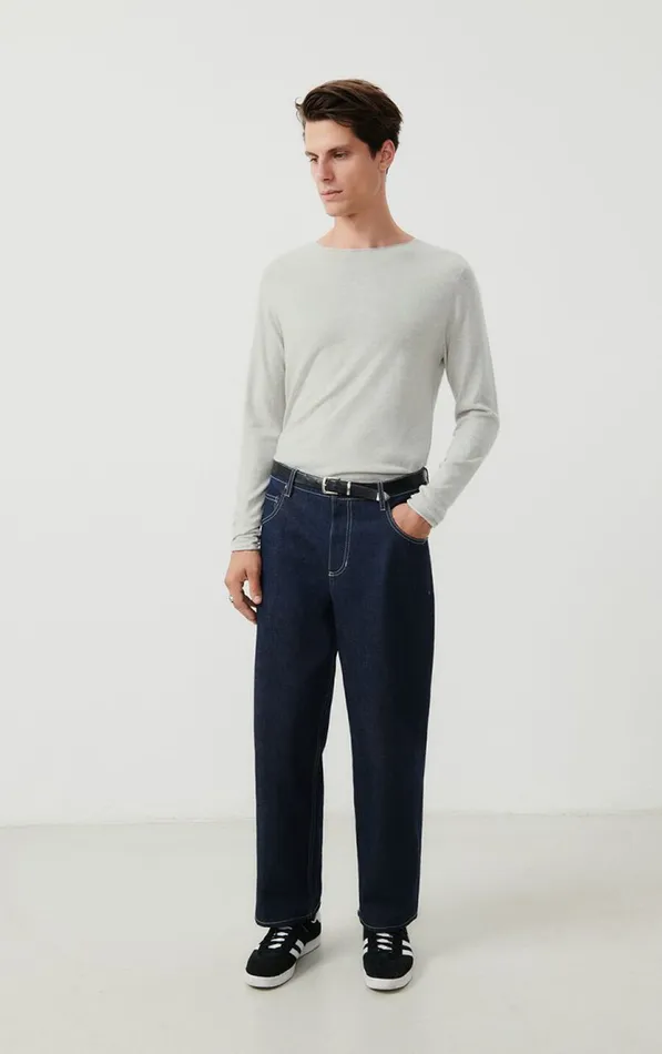 Jumper Marcel Polar Melange Men American Vintage Jumpers and Cardigans Jumper Marcel Polar Melange Men American Vintage Jumpers and Cardigans