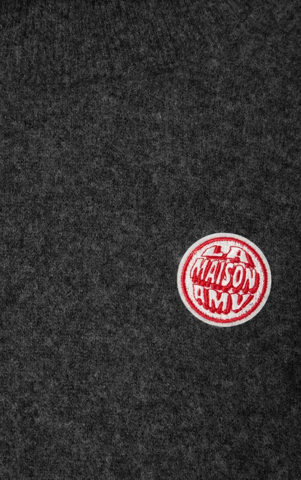 Jumper Raxow Melange Charcoal Kids American Vintage Jumpers and Cardigans Jumper Raxow Melange Charcoal Kids American Vintage Jumpers and Cardigans