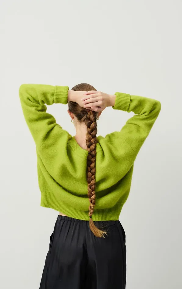 Jumper Vitow Moss Melange Women American Vintage Jumpers and Cardigans Jumper Vitow Moss Melange Women American Vintage Jumpers and Cardigans