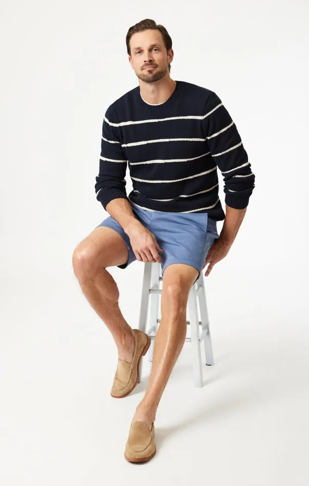 Justin Shorts In Blue Horizon Twill Men Mavi Jeans Shorts