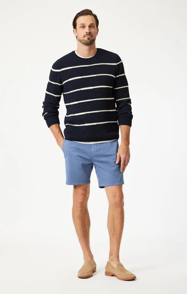 Justin Shorts In Blue Horizon Twill Men Mavi Jeans Shorts Justin Shorts In Blue Horizon Twill Men Mavi Jeans Shorts