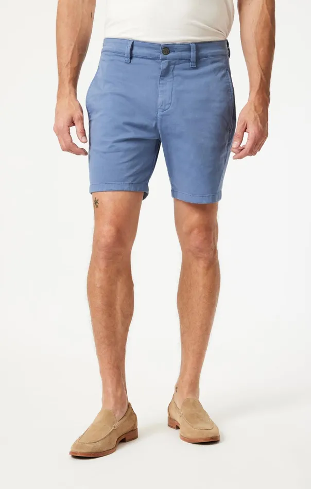 Justin Shorts In Blue Horizon Twill Men Mavi Jeans Shorts Justin Shorts In Blue Horizon Twill Men Mavi Jeans Shorts