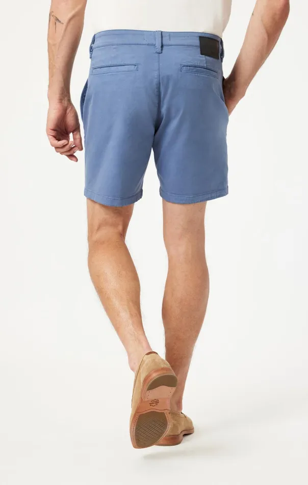 Justin Shorts In Blue Horizon Twill Men Mavi Jeans Shorts Justin Shorts In Blue Horizon Twill Men Mavi Jeans Shorts