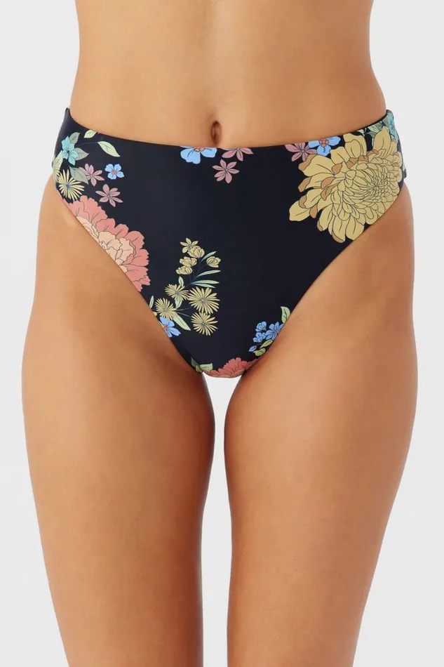 KALI FLORAL MAX HIGH WAIST FULL BOTTOMS Black Women O039NEILL Swim