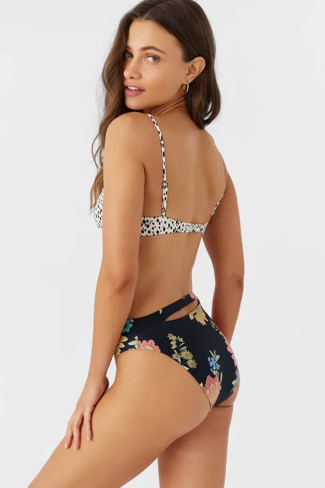 KALI FLORAL MAX HIGH WAIST FULL BOTTOMS Black Women O039NEILL Swim