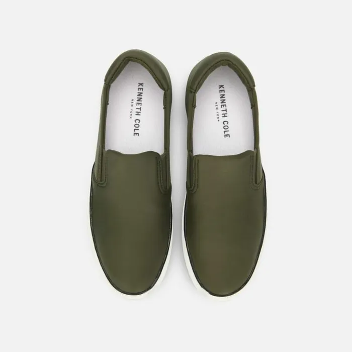 Kam Stripe Slip On Witt Olive Women Kenneth Cole Sneakers