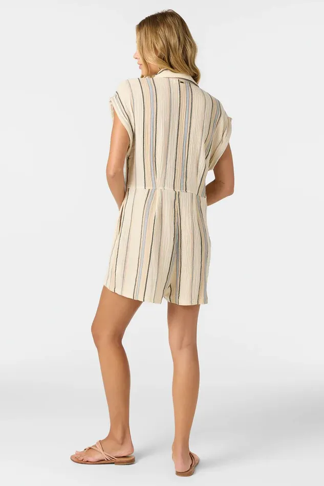 KAMILLA STRIPE ROMPER Women O039NEILL Clothing