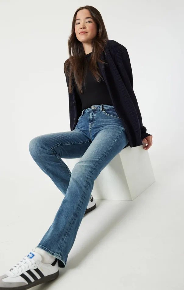 Kendra Straight Leg In Light Used Flex Blue Women Mavi Jeans Denim Kendra Straight Leg In Light Used Flex Blue Women Mavi Jeans Denim