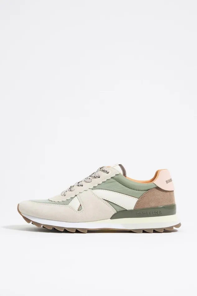 Khaki 13 19 Technical Sneaker Khaki Women Bimba Y Lola Sneakers