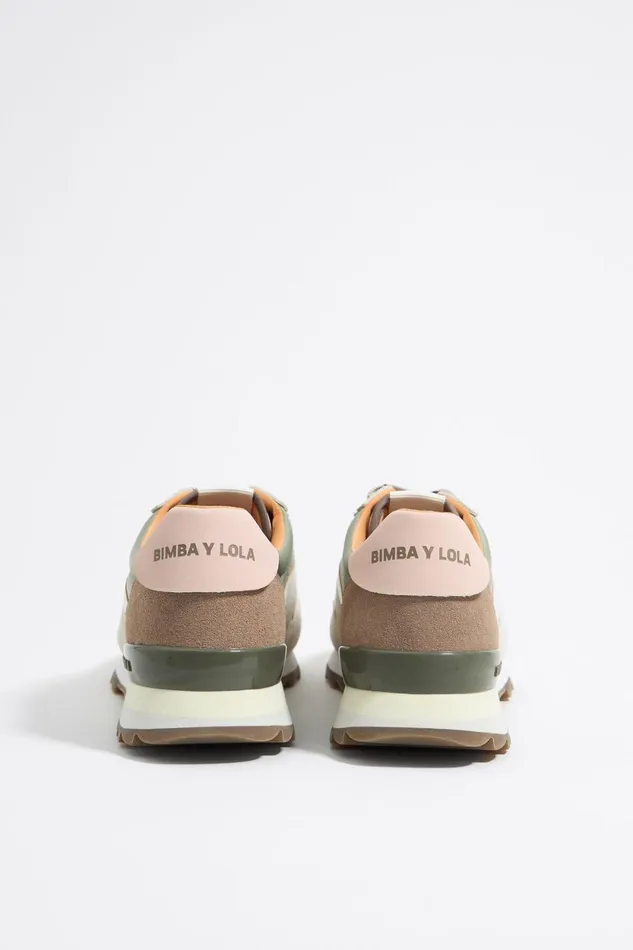 Khaki 13 19 Technical Sneaker Khaki Women Bimba Y Lola Sneakers Khaki 13 19 Technical Sneaker Khaki Women Bimba Y Lola Sneakers