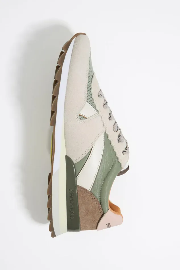 Khaki 13 19 Technical Sneaker Khaki Women Bimba Y Lola Sneakers Khaki 13 19 Technical Sneaker Khaki Women Bimba Y Lola Sneakers