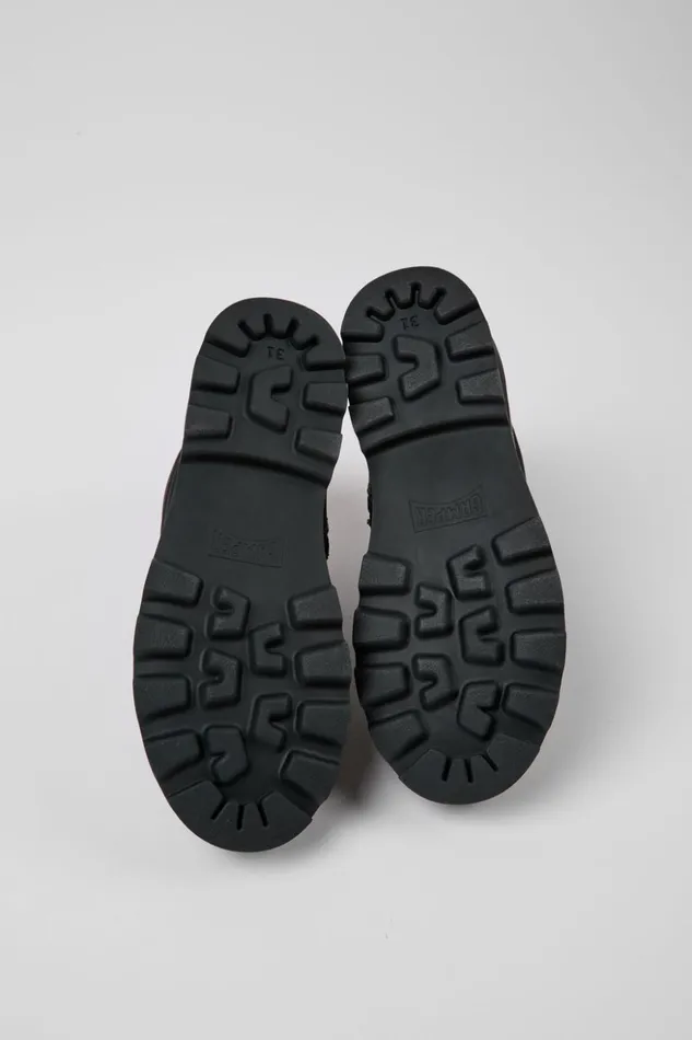Kids Brutus GORETEX Grey Leather And Textile Boots Camper Boots Kids Brutus GORETEX Grey Leather And Textile Boots Camper Boots
