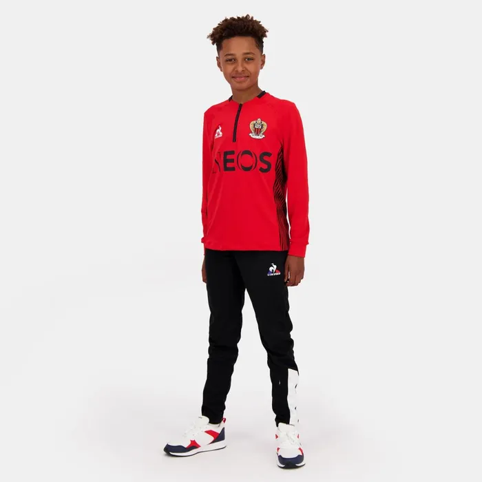 Kids Le Coq Sportif Sweatshirts And Hoodies OGC Nice 8211 Training Resistance Sweatshirt Kids
