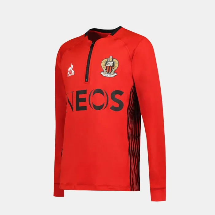 Kids Le Coq Sportif Sweatshirts And Hoodies OGC Nice 8211 Training Resistance Sweatshirt Kids