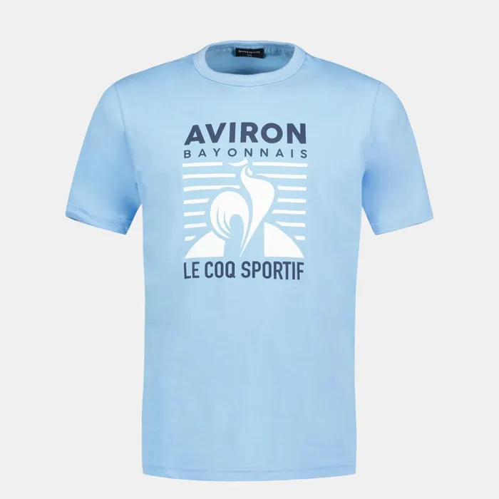 Kids Le Coq Sportif Tshirts Aviron Bayonnais TShirt Kids Fly Blue