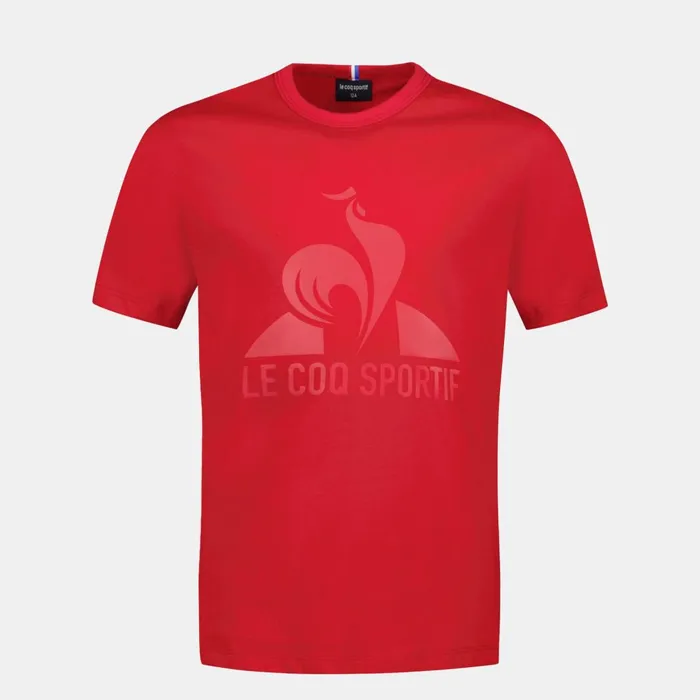 Kids Le Coq Sportif Tshirts Essentiels Tshirt Enfant Pur Rouge