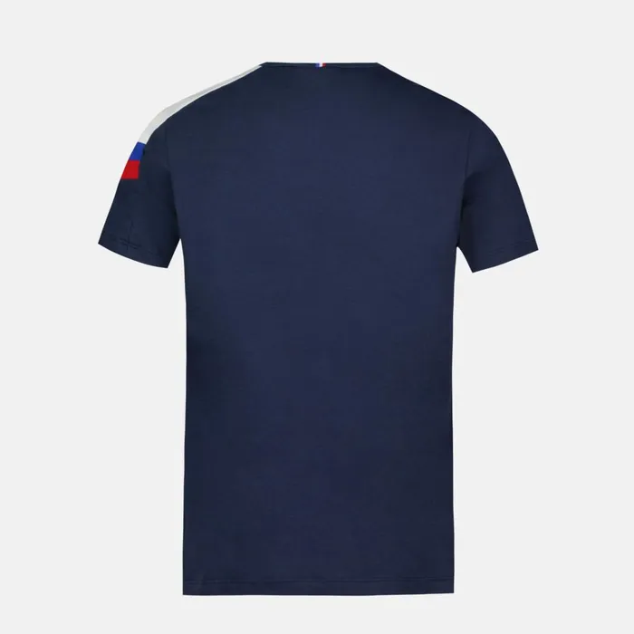 Kids Le Coq Sportif Tshirts Tricolore Tshirt Enfant Blue Light